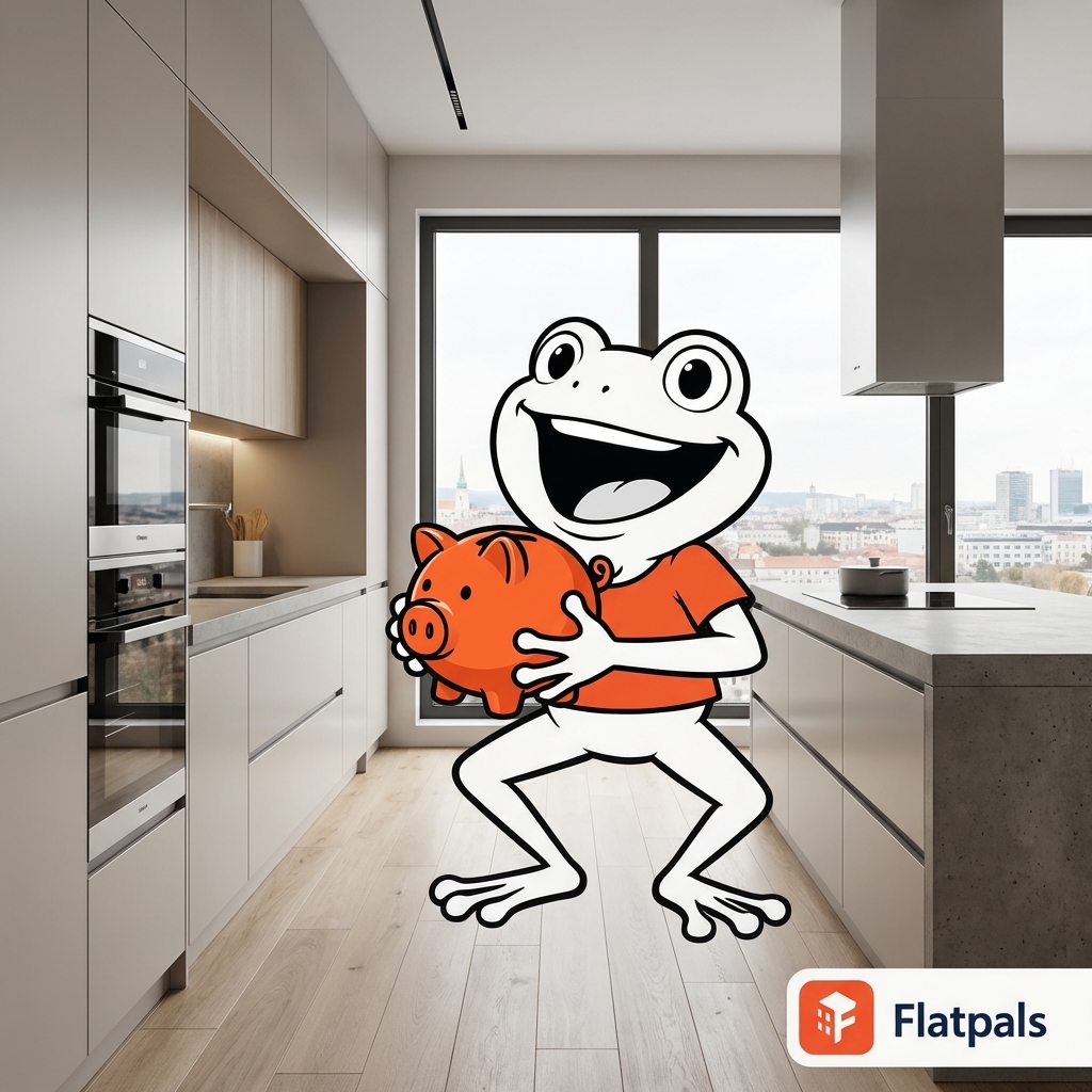 Flatpals Mascot as Financial Relief